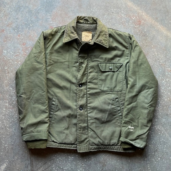 Source Unknown Other - US Military Cold Weather Jacket N4415 192 5577 Size Medium USS Corby DD 817